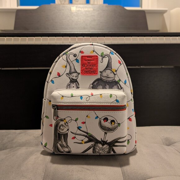 Disney Handbags - Disney Nightmare before Christmas Backpack!